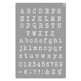 Insole La Pajarita ST-11 Numbers and letters