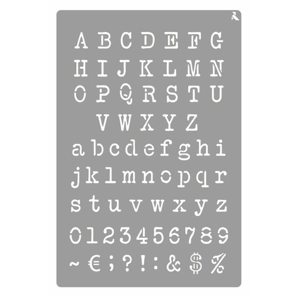 Insole La Pajarita ST-11 Numbers and letters