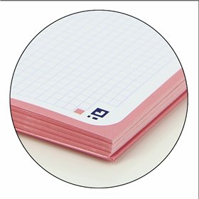 Notebook Oxford European Book Light Pink A4 A4+ 80 Sheets