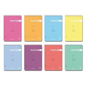 Set of exercise books Pacsa Plastipac Multicolour Din A4 80 Sheets 21,5 x 31,5 cm 5 Pieces
