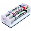 Set of Felt Tip Pens Pentel Maxiflo Board eraser