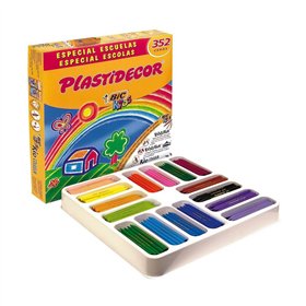 Coloured crayons Plastidecor Kids Box Multicolour