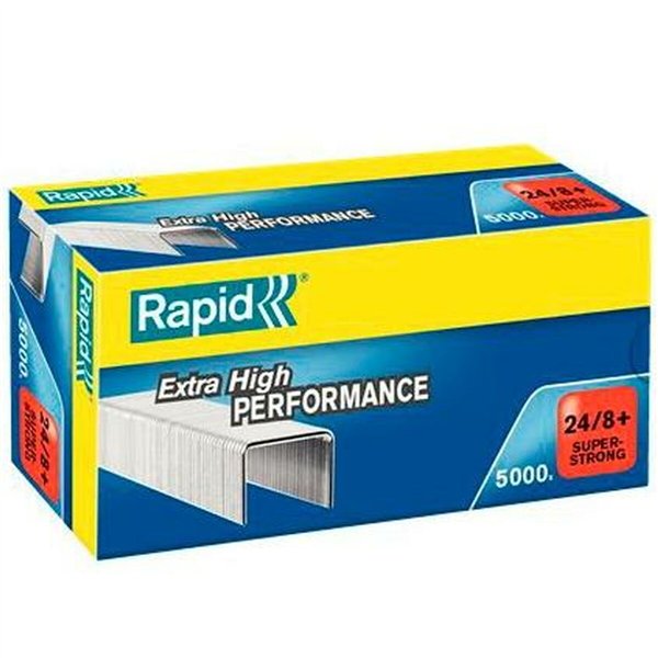 Staples Rapid SuperStrong 5000 Pieces 24/8+ 8,5 mm