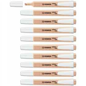 Fluorescent Marker Stabilo Swing Cool Peach 10 Pieces