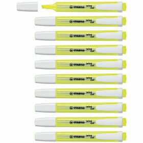 Fluorescent Marker Stabilo Swing Cool Yellow 10 Pieces (10 Units)