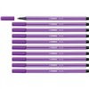 Felt-tip pens Stabilo Pen 68 Lilac (10 Pieces)