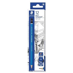 Pencils Staedtler Grafito Lumograph Set 2 mm 3B (12 Units)