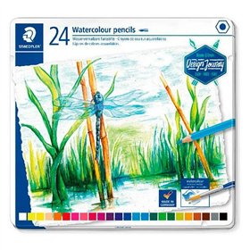 Watercolour Pencils Staedtler Design Journey 24 Pieces Multicolour