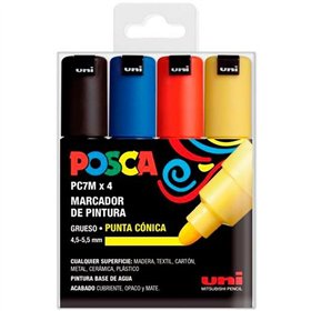 Set of Markers Uni-Ball PC-7M Basic Multicolour