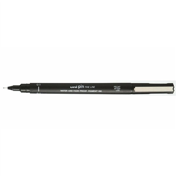 Permanent marker Uni-Ball Black 12 Pieces