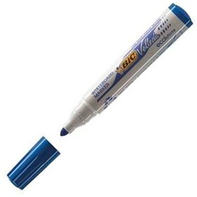 Liquid chalk marker Bic Velleda Ecolutions 1701 Blue (12 Pieces)