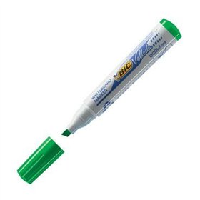 Liquid chalk marker Bic Velleda 1751 Green (12 Pieces)