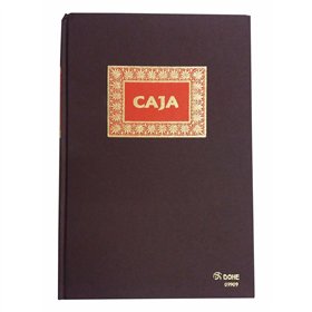Account Book DOHE 09909 Burgundy A4 100 Sheets