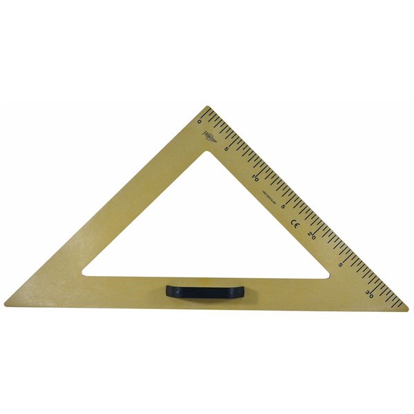 Set square Faibo Brown Plastic 50 cm