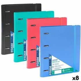 Ring binder Carchivo Multicolour A4 (8 Units)