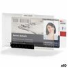 ID card holder Durable Duo Transparent Plastic 5,4 x 8,7 cm (10 Units)