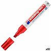 Permanent marker Edding Nº1 Red (10 Units)