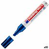 Permanent marker Edding Nº1 Blue (10 Units)