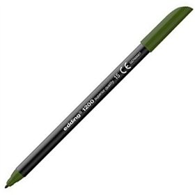 Felt-tip pens Edding 1200 Olive (5 Units)
