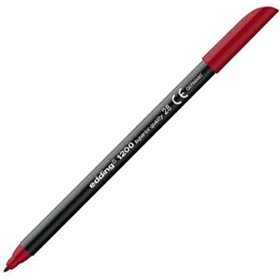Felt-tip pens Edding 1200 Dark Red (5 Units)