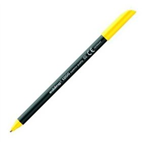 Felt-tip pens Edding 1200 Yellow (10 Units)