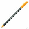 Felt-tip pens Edding 1200 Neon Orange (10 Units)
