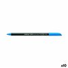 Marker pen/felt-tip pen Edding 1200 Metallic Blue (10 Units)