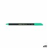 Marker pen/felt-tip pen Edding 1200 Metallic Green (10 Units)