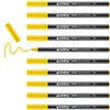 Marker pen/felt-tip pen Edding 1300 Yellow (10 Units)
