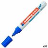 Whiteboard marker Edding 661 Whiteboard Blue White (10 Units)