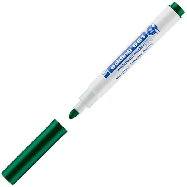 Whiteboard marker Edding 661 Green (10 Units)