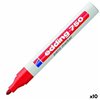 Permanent marker Edding 750 Red (10 Units)