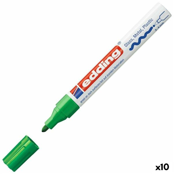 Permanent marker Edding 750 Green (10 Units)