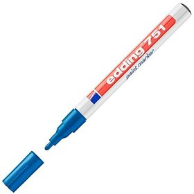 Permanent marker Edding 751 Blue (10 Units)