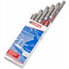 Permanent marker Edding 780 Silver (10 Units)