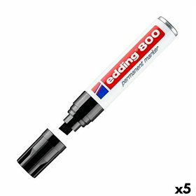 Permanent marker Edding 800 Black (5 Units)