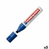 Permanent marker Edding 800 Blue (5 Units)