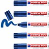 Permanent marker Edding 800 Blue (5 Units)