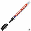 Permanent marker Edding Black (10 Units)