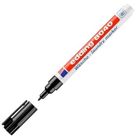 Permanent marker Edding Black (10 Units)