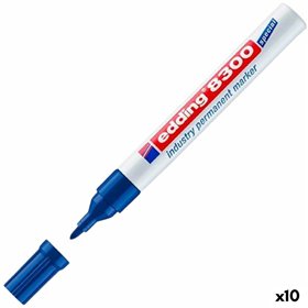Permanent marker Edding 8300 Blue (10 Units)