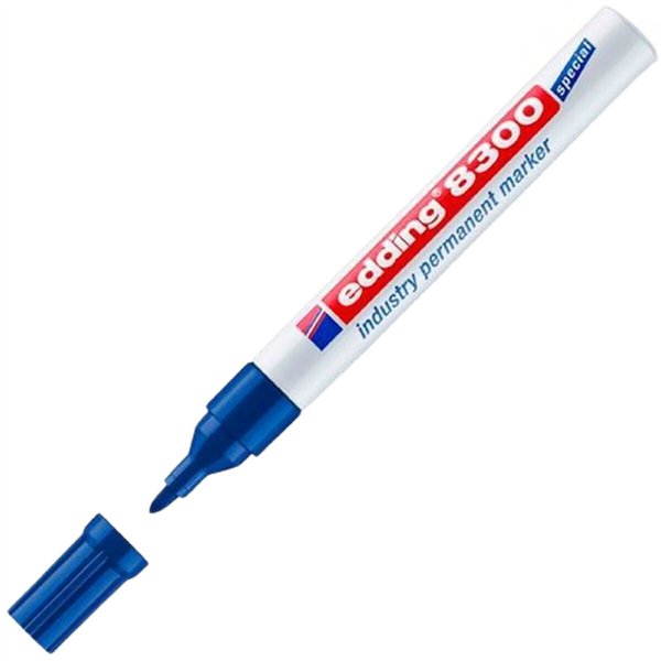 Permanent marker Edding 8300 Blue (10 Units)