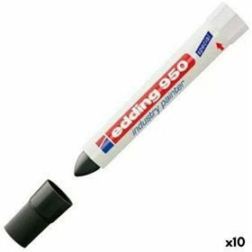 Permanent marker Edding 950 Black 10 Pieces (10 Units)