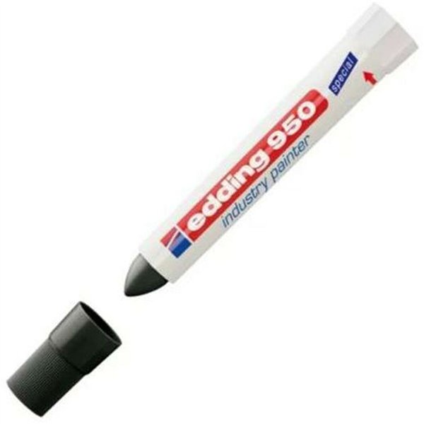 Permanent marker Edding 950 Black 10 Pieces (10 Units)