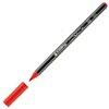 Felt-tip pens Edding 4200 Paintbrush Red (10 Units)