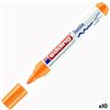 Permanent marker Edding 4500 Textile Fluorescent Orange (10 Units)