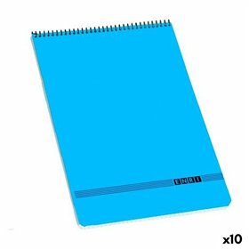 Notebook ENRI 80 Sheets Blue (10 Units)