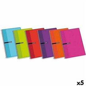 Notebook ENRI 80 Sheets 21,5 x 15,5 cm (5 Units)