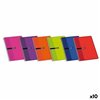 Notebook ENRI Multicolour Soft cover Din A4 80 Sheets (10 Units)