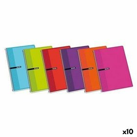 Notebook ENRI Soft cover 80 Sheets 21,5 x 15,5 cm (10 Units)